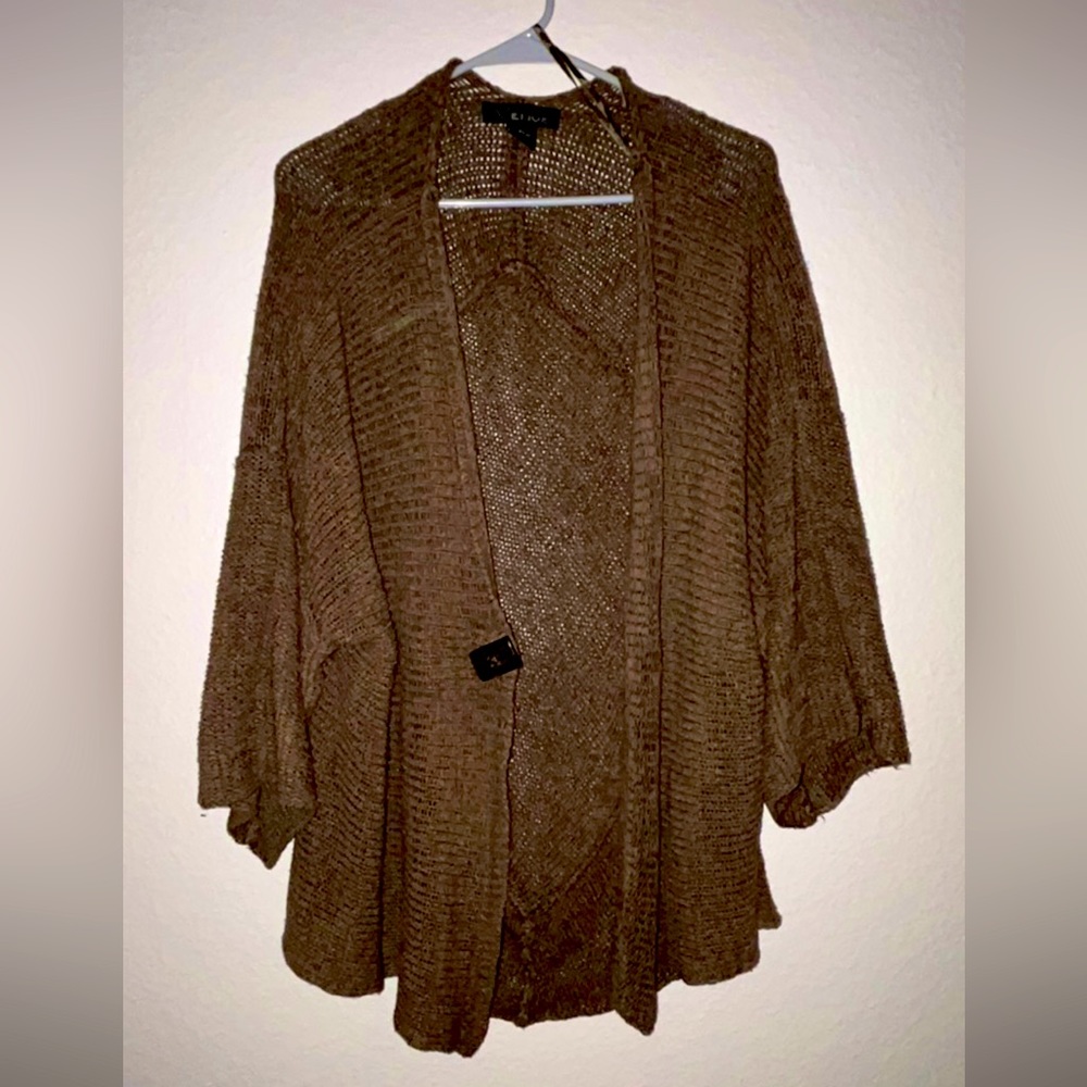 SOLD Knit drop sleeve cardigan/sweater